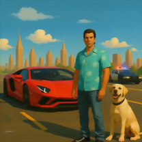 Juego Aventador Vice Crime City