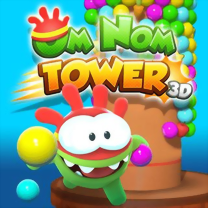 Gra Om Nom Tower 3D