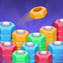 Spiel Sort Puzzle - Nuts and Bolts